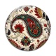 Cabochon Verre - fleur