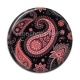 Cabochon Résine - feuile et fleur