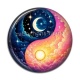 Cabochon Résine - yin yang