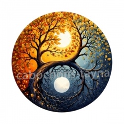 yin yang arbre de vie