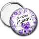 Miroir de poche - maman je t'aime