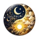 Cabochon Verre - yin yang 