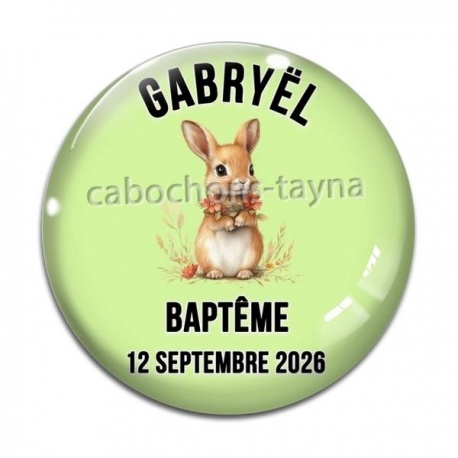 Cabochon Verre - commande
