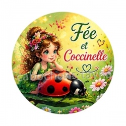 fée et coccinelle