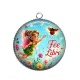 Pendentif Cabochon Argent - fée libre
