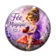 Cabochon Verre - fée magique