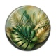 Cabochon Résine - feuille exotique