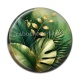 Cabochon Résine - feuille exotique