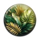 Cabochon Résine - feuille exotique
