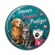 Cabochon Résine - vétérinaire Sauver Soigner Protège