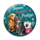 Cabochon Verre - vétérinaire Sauver Soigner Protège
