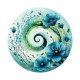 spirale fleur coquelicot