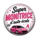 Cabochon Résine - super monitrice