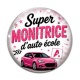 Cabochon Verre - super monitrice