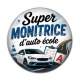 Cabochon Résine - super monitrice d'auto école