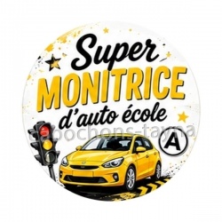 super monitrice d'auto école