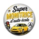 Cabochon Résine - super monitrice d'auto école