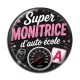 Cabochon Résine - super monitrice d'auto école