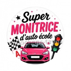 super monitrice d'auto école