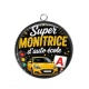 Pendentif Cabochon Argent - super monitrice d'auto école