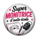 Cabochon Résine - super monitrice d'auto école