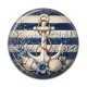 Cabochon Résine - ancre de bateau