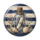 Cabochon Résine - bouteille de mer