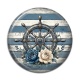 Cabochon Résine - roue de bateau
