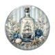 Cabochon Verre - bouteille de mer