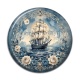 Cabochon Résine - bateau