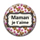 Cabochon Résine - maman je t'aime