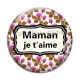 Cabochon Verre - maman je t'aime