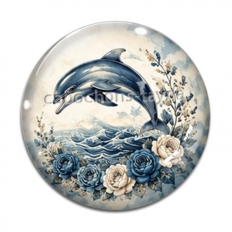 Cabochon Verre - daufin