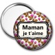 Miroir de poche - maman je t'aime