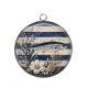 Pendentif Cabochon Argent - poisson