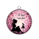 Pendentif Cabochon Argent - il était une fois