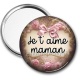 Miroir de poche - maman je t'aime