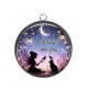 Pendentif Cabochon Argent - il était une fois