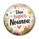 Cabochon Résine - une super nounou