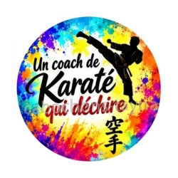 un coach de karaté qui déchire