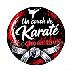 un coach de karaté qui déchire