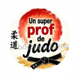 un super prof de judo