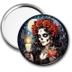 Miroir de poche - femme gothique