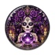 Cabochon Résine - femme gothique