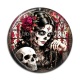 Cabochon Résine - femme gothique