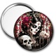 Miroir de poche - femme gothique