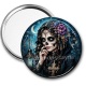 Miroir de poche - femme gothique