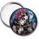 Miroir de poche - femme gothique
