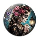 Cabochon Verre - femme gothique