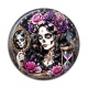 Cabochon Résine - femme gothique